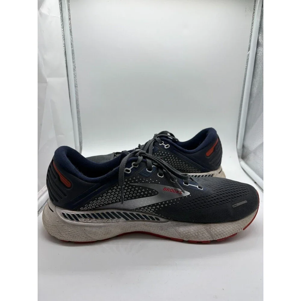 Brooks Adrenaline GTS 22 Sneaker Mens Size UK 9.5 Gray Blue Running 10.5